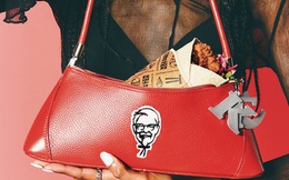 KFC làm túi da cao cấp đựng gà rán
