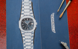 Bản phác thảo gốc của mẫu đồng hồ Patek Philippe Nautilus được đấu giá hơn 700.000 USD