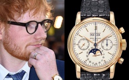 Bộ sưu tập đồng hồ xa xỉ của ca sĩ triệu phú Ed Sheeran