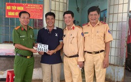 Người đàn ông bấm được biển "ngũ quý" 666.66 ở trụ sở công an xã