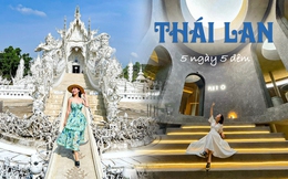 Review trọn vẹn chuyến đi Thái 5 ngày của cô gái mê du lịch: Check-in hết những địa điểm đẹp ở Bangkok và Chiangmai