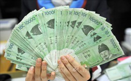 Hàn Quốc: Đồng won lao dốc xuống mức thấp nhất 13 năm