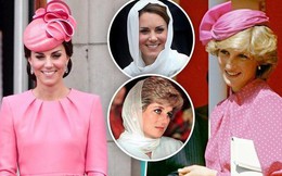 Những lần Công nương Kate ‘lên đồ’ lấy cảm hứng từ mẹ chồng - Công nương Diana
