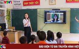 Lớp học ảo trực tiếp tại huyện vùng sâu Hà Giang