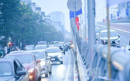 Toàn cảnh thông xe đường Vành đai 2 trên cao Ngã Tư Sở tới cầu Vĩnh Tuy
