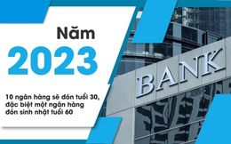 Năm 2023 đặc biệt của 11 ngân hàng