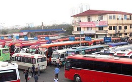 Khách đến bến xe Hà Nội tăng hơn 400% dịp Tết Nguyên đán