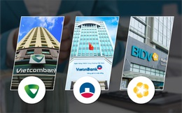 So găng Big3 ngân hàng: Vietcombank vượt trội về lợi nhuận, BIDV dẫn đầu quy mô, VietinBank là "ông vua về nhì"