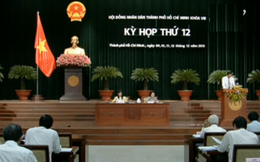 Tp. Hồ Chí Minh: Khai mạc kỳ họp thứ 12 HĐND khóa VIII