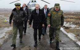 Ông Putin ra lệnh binh lính gần biên giới Ukraine trở về căn cứ