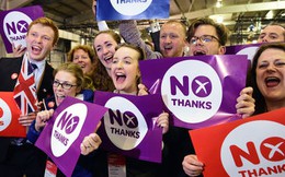 Chứng khoán châu Âu cao nhất 6 năm sau cuộc bỏ phiếu ở Scotland 