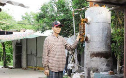 Nông dân Thái Bình chế tạo lò đốt rác thành 'nhà máy điện', cạnh tranh EVN