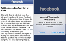 Facebook lên tiếng vụ bắt đổi mật khẩu hàng loạt