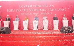 Vingroup khởi công khu đô thị lớn Vinhomes Tân Cảng, vốn đầu tư 30.000 tỷ