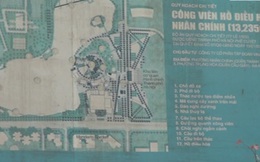 Quận Thanh Xuân trả lời về việc quản lý Khu đất Công viên hồ điều hòa Nhân Chính