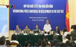 Họp báo quốc tế về tình hình Biển Đông: Việt Nam phản bác luận điệu sai trái của Trung Quốc