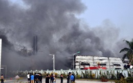 Cháy lớn ở nhà máy cung cấp phụ kiện điện thoại cho Samsung