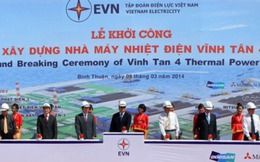 Hơn 36.000 tỷ xây nhà máy nhiệt điện Vĩnh Tân 4