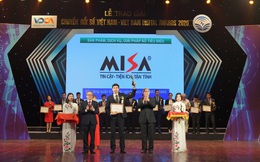 Nền tảng quản trị doanh nghiệp của MISA giành giải thưởng Chuyển đổi số 2020