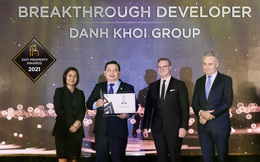 Danh Khôi nhận giải thưởng Nhà phát triển bất động sản đột phá 2021