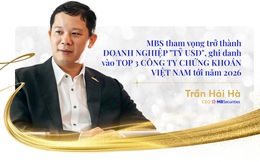 MBS tham vọng trở thành doanh nghiệp "tỷ USD", ghi danh vào TOP 3 Công ty Chứng khoán Việt Nam tới năm 2026
