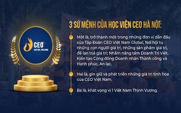CEO Thủ đô Holding - Doanh nghiệp nỗ lực nâng tầm doanh trí Việt