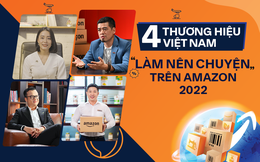 4 thương hiệu Việt Nam “làm nên chuyện” trên Amazon năm 2022