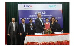 Tasco và Ngân hàng BIDV chi nhánh Nam Định ký kết hợp đồng tín dụng