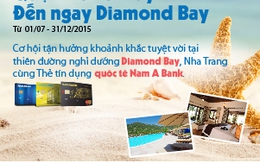 Nam A Bank tặng chuyến du lịch Diamond Bay – Nha Trang cho khách sử dụng thẻ tín dụng