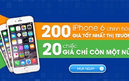 Cơ hội vàng mua iPhone 6 giá giảm một nửa trong tháng 10 cùng Muachung Plaza