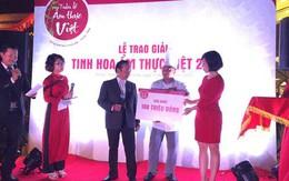 Đầu bếp 8X với món “quà quê” đạt giải Nhất cuộc thi Tôn vinh Ẩm thực Việt