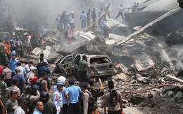Số người chết trong vụ rơi máy bay ở Indonesia vượt 140