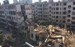 Trung Quốc sập chung cư cao tầng nhiều người chết