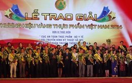 Vinamilk đạt Thương hiệu vàng thực phẩm Việt Nam năm 2014