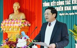 Thủ tướng phê chuẩn nhân sự tỉnh Nghệ An