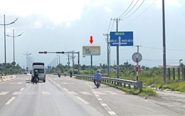 Đường dẫn cao tốc TP.HCM - Trung Lương hư hỏng
