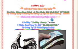 Hà Nội, TPHCM, Đà Nẵng triệt phá website lừa đảo trúng thưởng