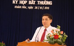 Ông Lê Đức Vinh được bầu giữ chức Chủ tịch UBND tỉnh Khánh Hòa