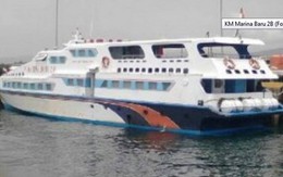 Tàu chở 120 người gặp nạn ở Indonesia, tìm thấy 4 người sống sót