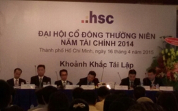 Trực tiếp ĐHCĐ HSC: Quý 1 ước đạt 47,7 tỷ đồng LNST