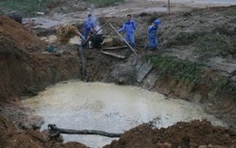 Lại vỡ đường ống sông Đà, khoảng 70.000 hộ dân bị ảnh hưởng