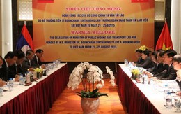 Việt-Lào sớm ký Bản ghi nhớ về hợp tác giao thông 2016-2025