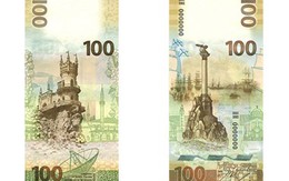 Nga phát hành loại tiền mệnh giá 100 ruble ở bán đảo Crimea