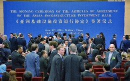 AIIB do Trung Quốc khởi xướng chính thức ra đời