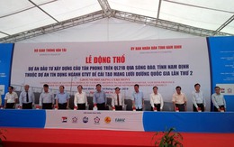 Nam Định: Đầu tư 463 tỷ đồng xây cầu Tân Phong qua sông Đào