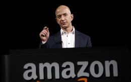 Tài sản tăng nhanh, CEO Amazon vươn lên giàu thứ 3 nước Mỹ