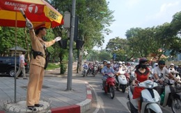 Hà Nội cấm xe 40 tuyến phố phục vụ diễu binh, diễu hành 2/9