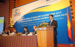 Trực tiếp ĐHCĐ Bảo Việt: Đến tháng 6 - 8/2015 sẽ hoàn tất tăng vốn