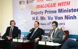 Phó Thủ tướng Vũ Văn Ninh đối thoại với doanh nghiệp châu Âu