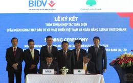 BIDV “nhờ” Cathay United Đài Loan làm đầu mối thu xếp khoản vay 105 triệu USD
